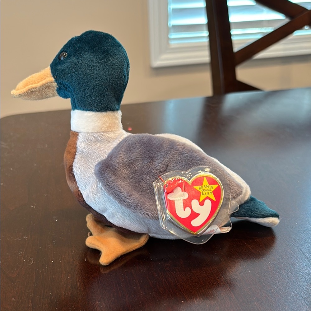 Ty Beanie Babies Plush with Gray and Brown